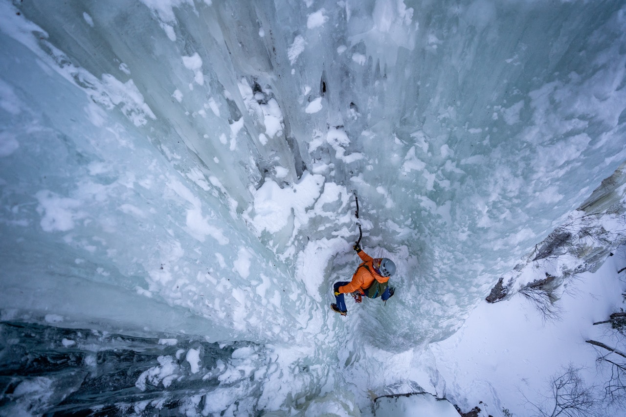 Karsten Delap Mount Washington Valley Ice Festival