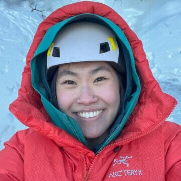 Ice Climbing Guide Cindy Su