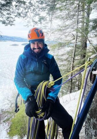 Ice Climbing Guide Kevin Garcia
