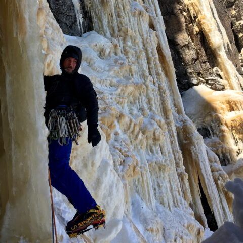 Ice Climbing Guide Keith Sidle