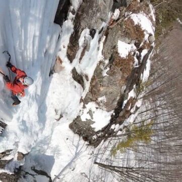 Ice Climbing Guide Mark Vanover