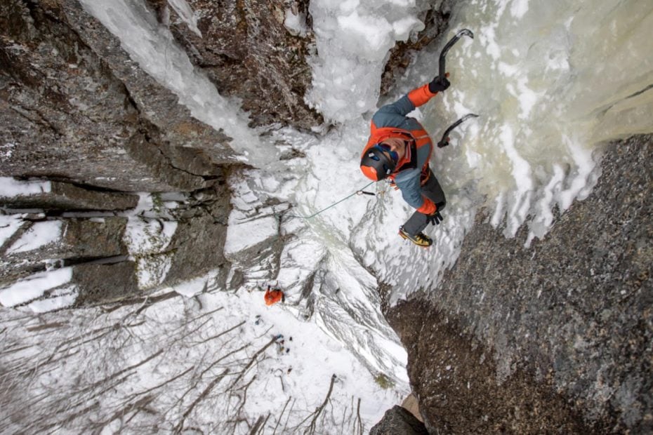 Karsten Delap Mount Washington Valley Ice Festival